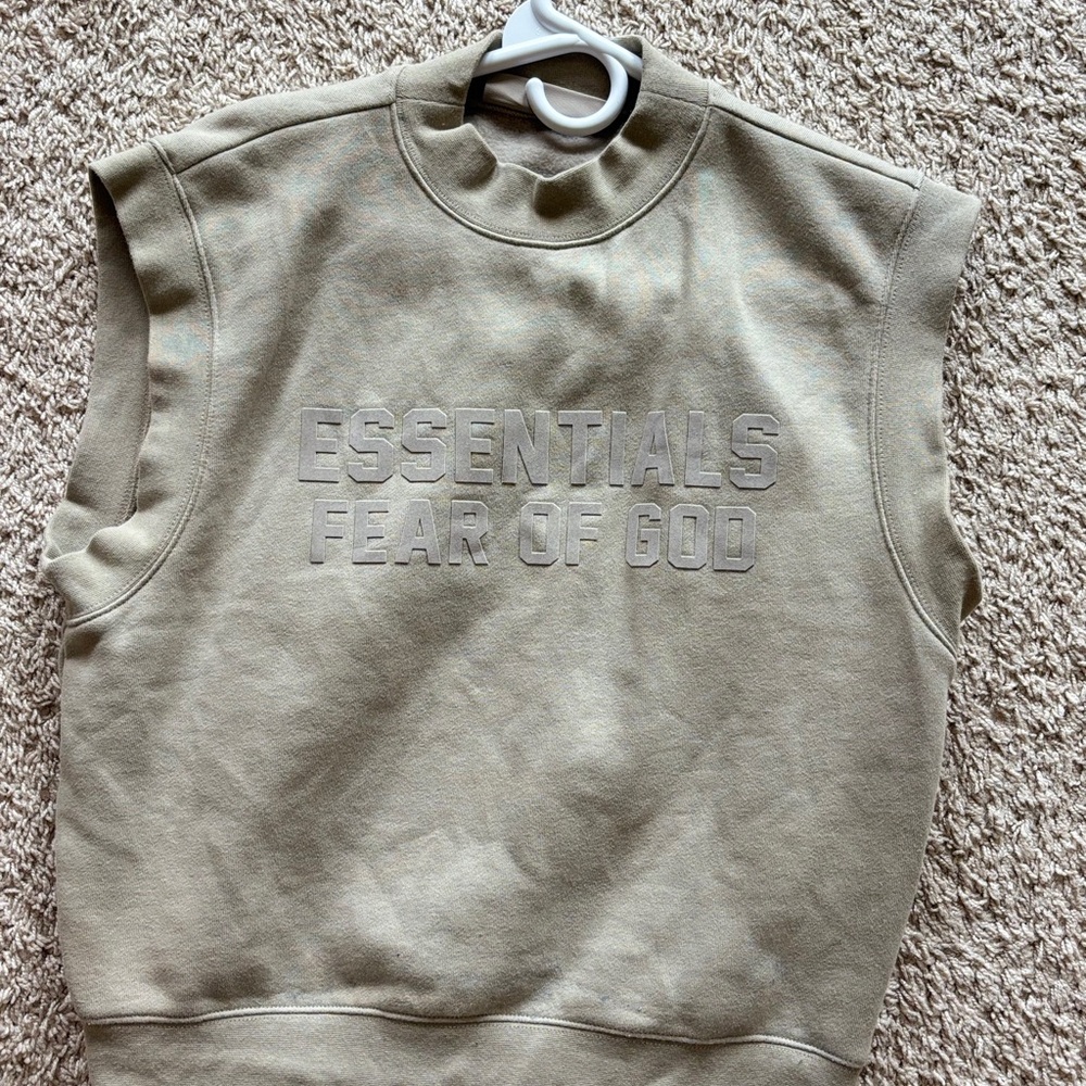 Essentials Tan Knit Top